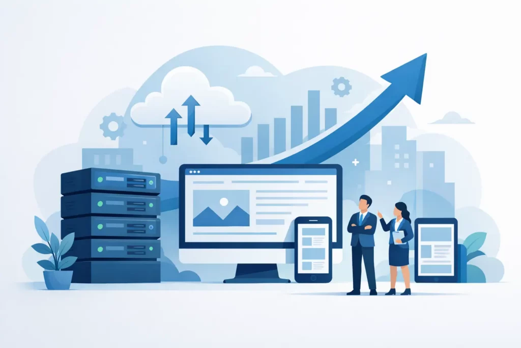 Beste website hosting keuze voor groei