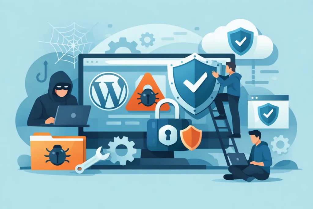 WordPress hack veilig herstellen zonder risico